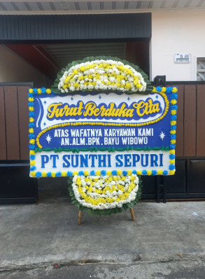 Papan Bunga Duka di Gondomanan