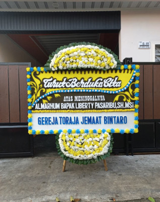 Papan Bunga Duka di Gondomanan