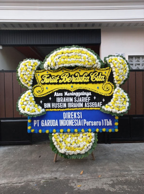 Papan Bunga Duka di Gondomanan