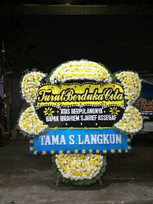 Papan Bunga Duka di Gondomanan